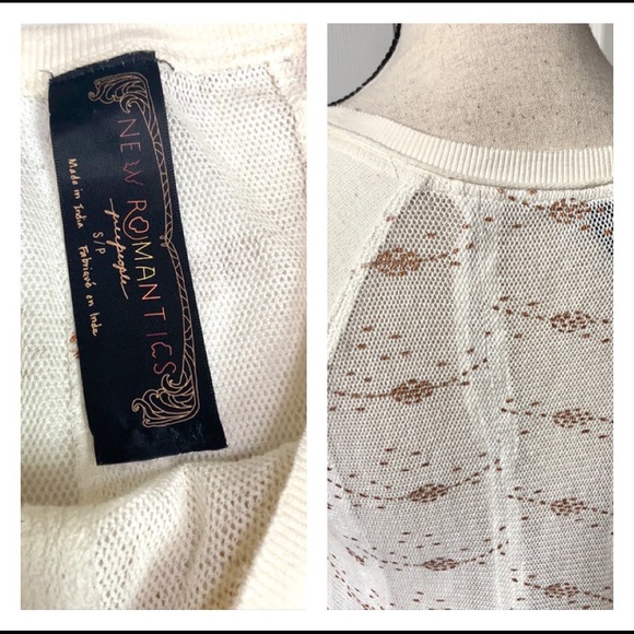 Free People New Romantics Heavy Metal Top - Picture 12 of 12